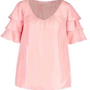 Club Monaco ruffle top, worn once!